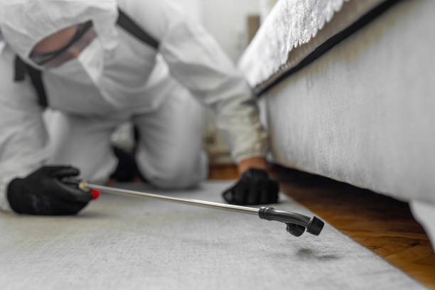 Professional Mosquito Control technician working in Waukesha County County, WI